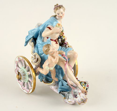 ANTIQUE MEISSEN PORCELAIN FIGURAL 38b79b