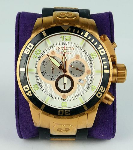 INVICTA CHRONOGRAPH 200 METER WATCHThe