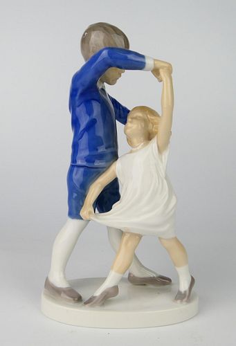 B G PORCELAIN FIGURAL GROUPB G 38b898