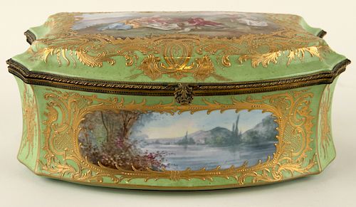 LATE 19TH C FRENCH SEVRES PORCELAIN 38b8cf
