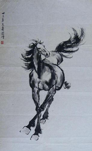 MANNER OF BEIHONG XU CHINESE HORSE 38b8ee