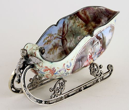 LATE 19TH C VIENNESE SILVER ENAMELED 38b8ef