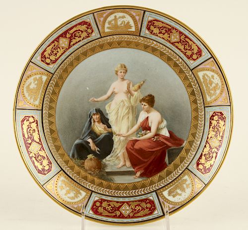 ROYAL VIENNA PORCELAIN CABINET