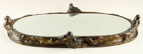 FRENCH ART NOUVEAU BRONZE OPHELIA 38b964