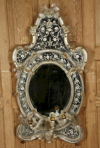 VENTIAN STYLE MIRROR CANDLE ARMS