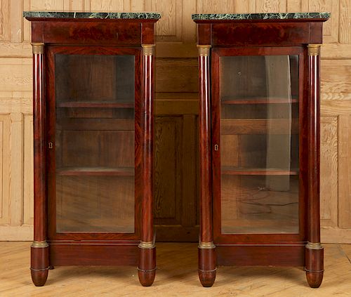 PAIR LATE 19TH C. FRENCH EMPIRE