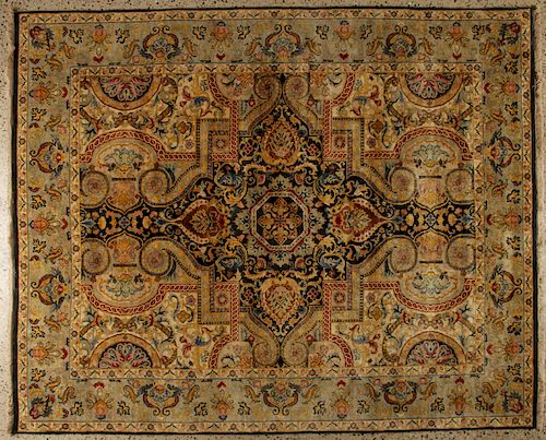 JAIPUR QUM RUGJaipur Qum rug. 10'