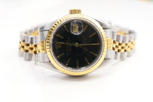 ROLEX LADIES 2 TONE OYSTER PERPETUAL