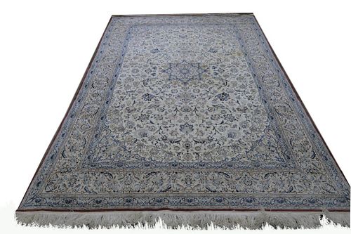 PERSIAN HAND WOVEN WOOL FLORAL