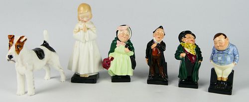 COLLECTION OF 6 ROYAL DOULTON SMALL