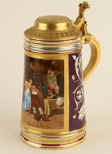 ROYAL VIENNA HAND PAINTED PORCELAIN