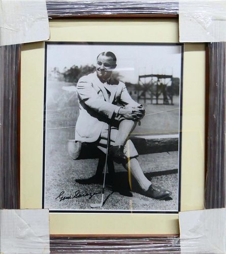 GENE SARAZEN SIGNED PHOTOGRAPH 38bc5b