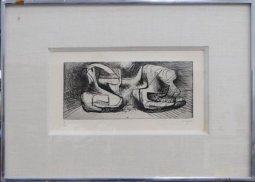 HENRY MOORE UK 1831 1895 ABSTRACT 38bd37