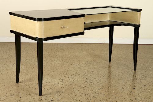 EBONIZED MID CENTURY MODERN CONSOLE