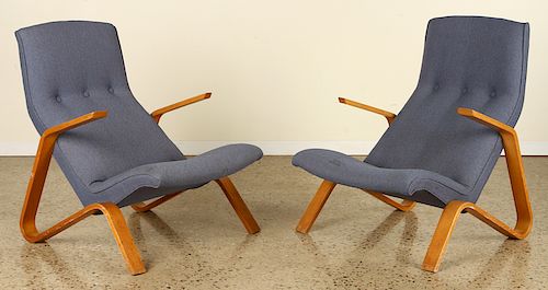 PAIR EERO SAARINEN KNOLL GRASSHOPPER 38bdbc