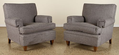 PAIR FRENCH CLUB CHAIRS MANNER 38bec8
