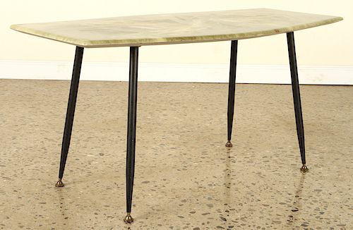 ITALIAN IRON COFFEE TABLE ONYX 38bf03