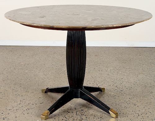 ITALIAN MARBLE TOP OCCASIONAL TABLE 38bf46