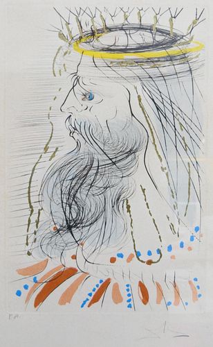 SALVADORE DALI A P ETCHING ON 38bf74