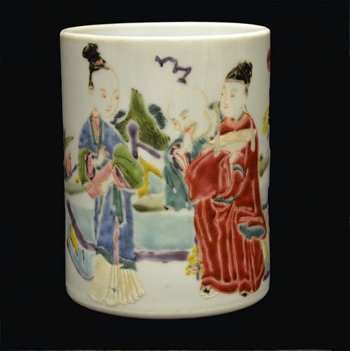 18TH C CHINESE FAMILLE ROSE PORCELAIN 38bf89