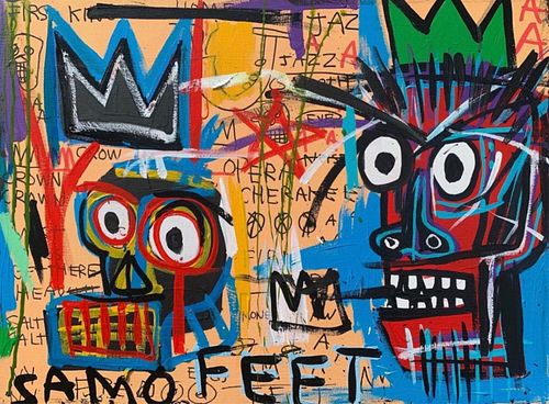 JEAN-MICHEL BASQUIAT (USA 1960-1988)