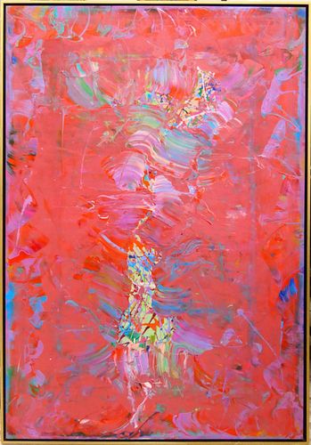 ROSE LINDZON (20TH C) ABSTRACT