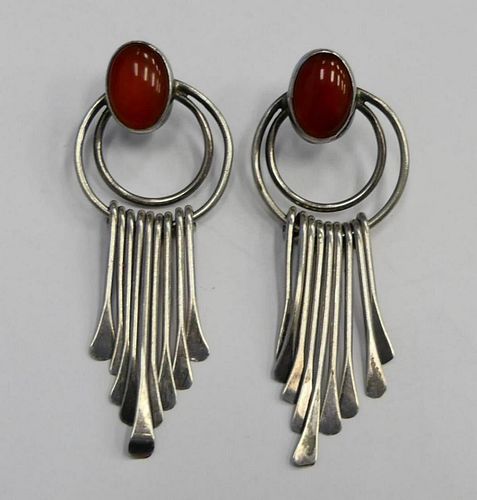 VINTAGE MEXICAN STERLING CARNELIAN 38bfe8