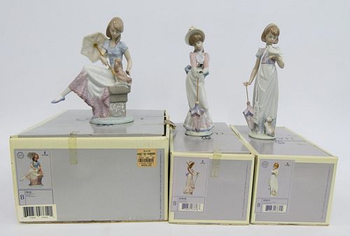 (3) LLADRO PORCELAIN FIGURAL GROUP3