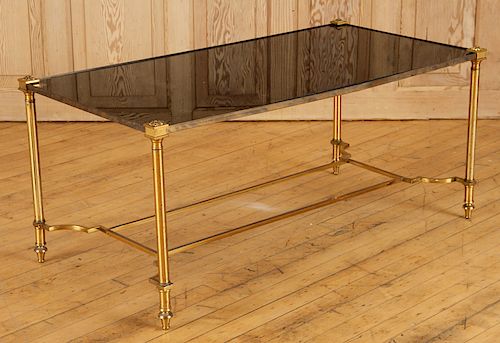 FRENCH BRONZE COFFEE TABLE BY JANSEN