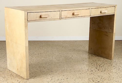 PARCHMENT CONSOLE TABLE JEAN MICHEL