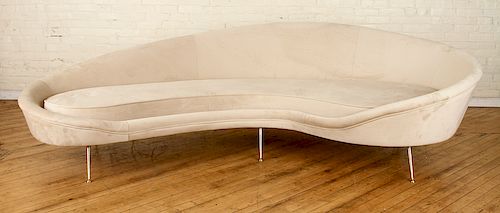 ITALIAN CURVED SOFA MANNER OF FEDERICO 38c08c