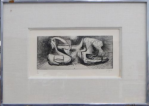 HENRY MOORE UK 1831 1895 ABSTRACT 38c0c7
