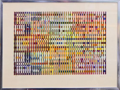 YAACOV AGAM (ISRAEL B1928) GEOMETRIC