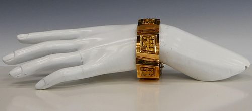 PERUVIAN ANTIQUE 18KT Y GOLD INCA 38c229