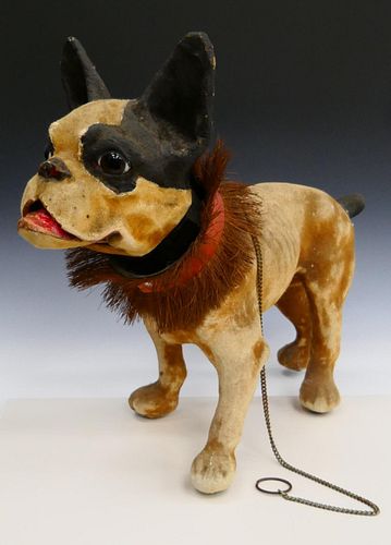 1880 PAPER PAPIER MACHE PULL TOY 38c24c