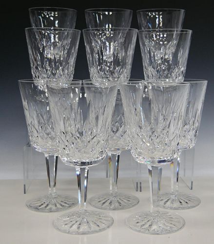 11 WATERFORD CRYSTAL "LISMORE"