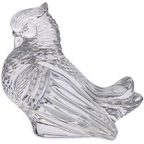 STEUBEN CRYSTAL CUT PIGEONDESCRIPTION  38c31e