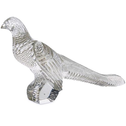 STEUBEN CRYSTAL PHEASANTDESCRIPTION  38c31f