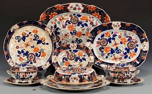 MASONS IRONSTONE SERVING ITEMS, 10