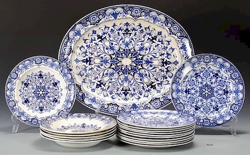 WEDGWOOD ROUEN PORCELAIN SERVICERare