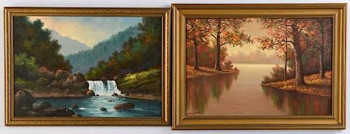 2 LORENZ GRIFFITH LANDSCAPE OIL 389d54