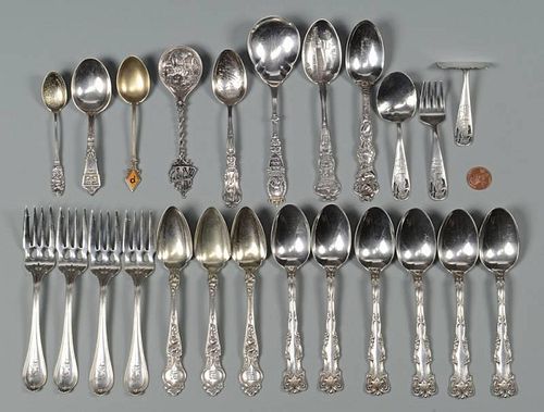GROUP OF STERLING SILVER FLATWAREGroup