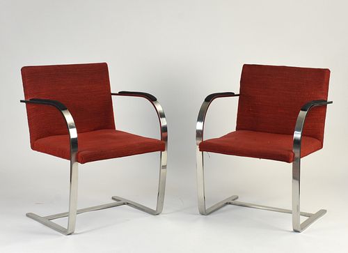 PR OF 1970S KNOLL CHROME BRNO  389dac