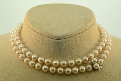 VINTAGE PEARL NECKLACE 25 LVintage 389e2e