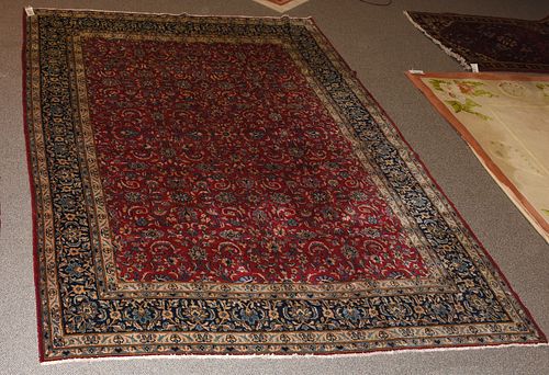 ANTIQUE ORIENTAL ROOMSIZE RUGAntique 389e80