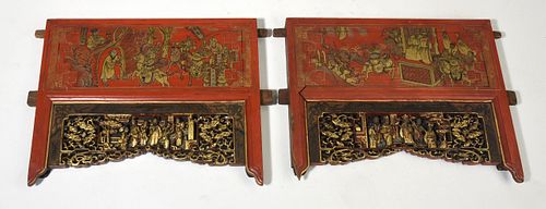 PR OF CHINESE 19TH C ARCHITECTURAL 389ee4