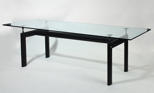 MODERN PLATE GLASS DINING TABLEModern