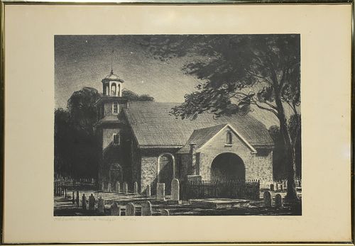 LITHOGRAPH BY PETER HURDLithograph