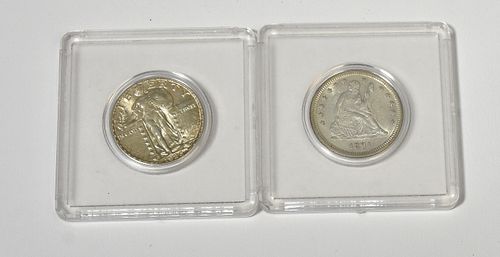1891 AND 1926 QUARTERS1891 and 1926