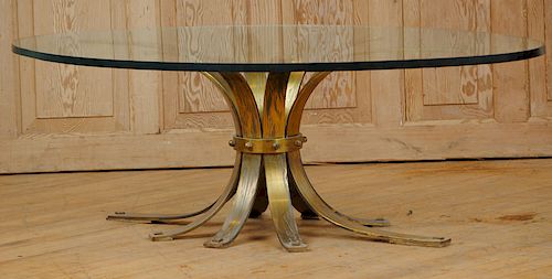 GOOD QUALITY BRONZE COFFEE TABLE 38a004